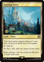 Starting Town (Foil) #289 - Universes Beyond: Final Fantasy
