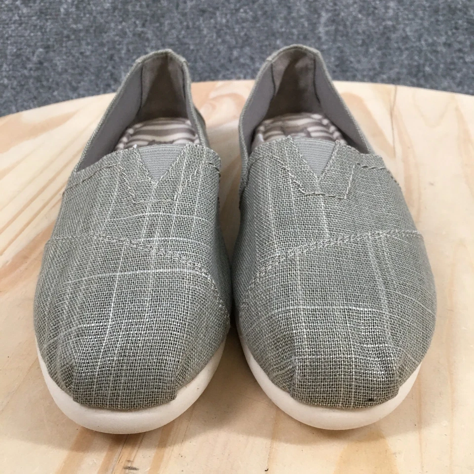MadLove туфли женщин 6 повседневный комфорт поскользнуться на мокасинах плоскостях серый ткани круглый носок - Изображение 4 из 4