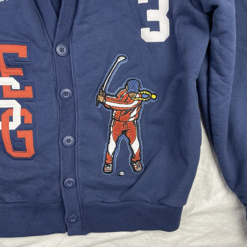 Suéter de golf Jordan Eastside para hombre pequeño azul marino Nike Cardigan DV5430-410 ropa de calle Foto 2 de 4