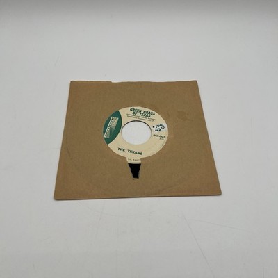 The Texans Green Grass Of Texas / Bloody River 45 RPM Single Vinyl