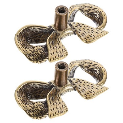  2 Pcs Schrankgriffe Küche Schranktür Knöpfe Für Die Kommode Mit Schleife