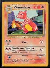 Charmeleon Base Set 4th Print 1999-2000 24/102 LP 50