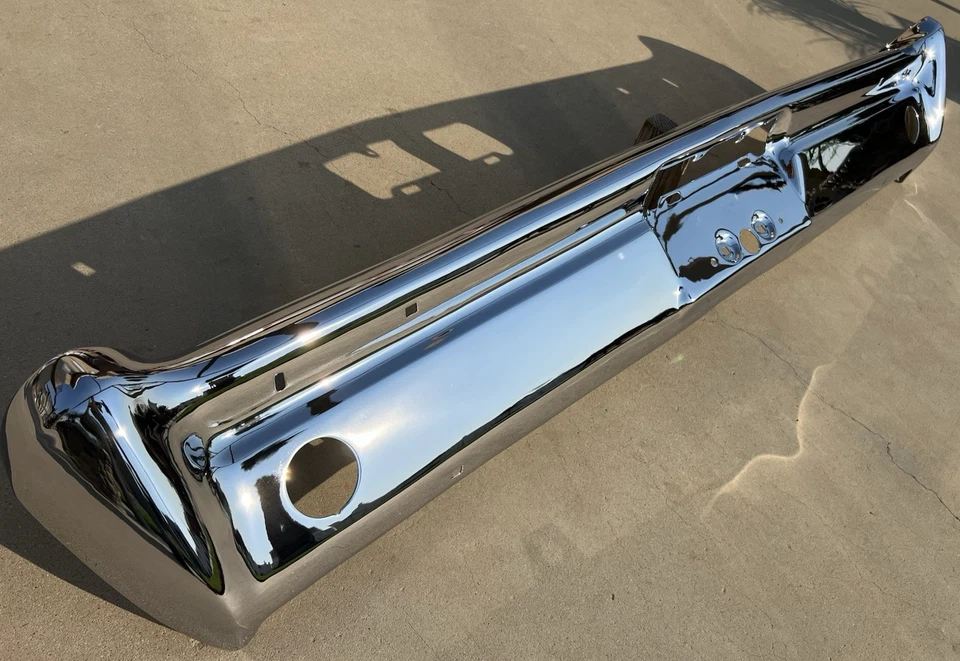 X PARAGOLPES DE IMPACTO TRASERO PONTIAC GTO TEMPEST CROMADO 1964 64 OEM Foto 3 de 4