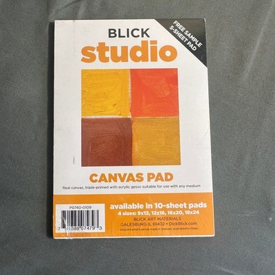 Blick Studio Canvas Pad Sample Pad