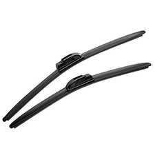 MOTIUM 22" 21" Super Silicone Windshield Wiper Blades, Fit for J hook Wiper A...