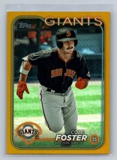 2024 Topps Pro Debut Cole Foster Gold Foil #/50 #PD-132