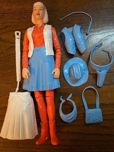 Jane West Moveable CowgirlDoll  by Marx