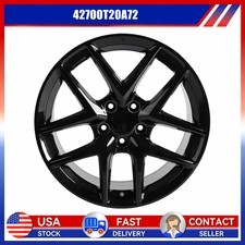 New 18" x 8" Gloss Black Alloy Replacement Wheel Rim 2022-2025 for Honda Civic