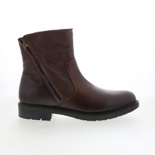 Pajar Taylor 55070 Mens Brown Leather Zipper Casual Dress Boots