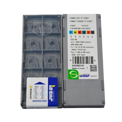 20pcs CNMG 120408 TF CNMG432 TF IC907 New Carbide Inserts CNC CNMG 432 insert