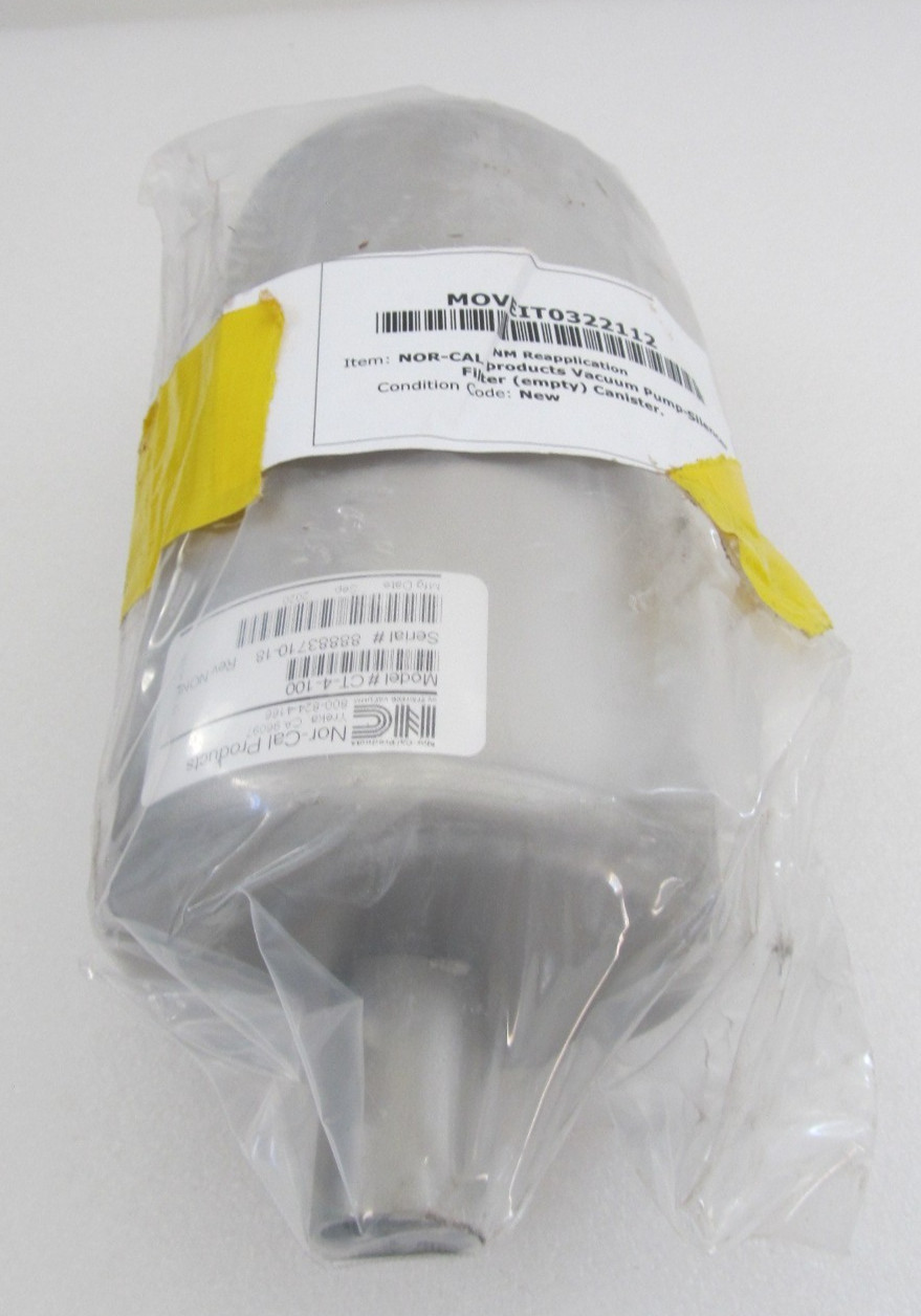 Nor-Cal Products CT-4-100 Vacuum Trap New