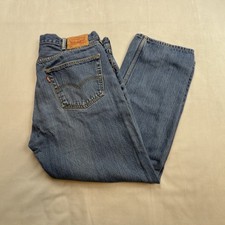 Vintage Levi s 501 Button Fly Jeans 40x32 Actual 36x28.5 See Pics For Measuremen