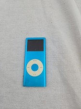 Apple A1199 iPod Nano 2nd Generation 4GB MP3 Player Blue Untested