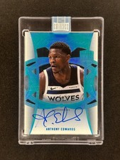 Anthony Edwards 2024 Panini Eminence Elegant Marks Platinum 1/1 Auto