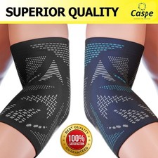 2X Elbow Brace Compression Support Sleeve Arthritis Tendonitis Reduce Joint Pain