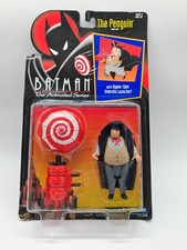 Batman The Animated Series Penguin w Hypno-Spin Umbrella Launcher by Kenner 1992