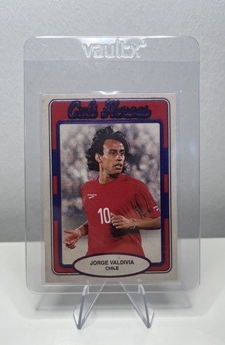 Futera 2025 Cult Heroes Chile Jorge Valdivia /15 Mint Condition Card