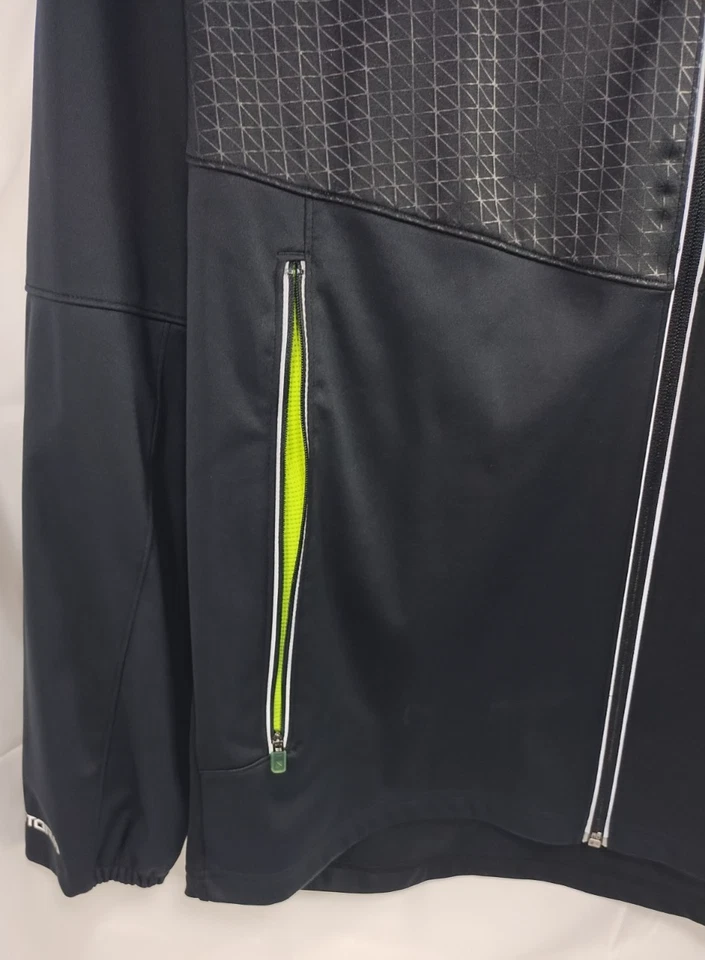 Under Armour Mens Large Black Cold Gear Soft Shell Full Zip Jacket Coat - Image 2 of 4