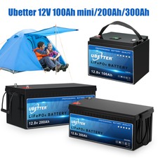 12V 24V 100Ah 200Ah LiFePO4 LFP Lithium Batte...