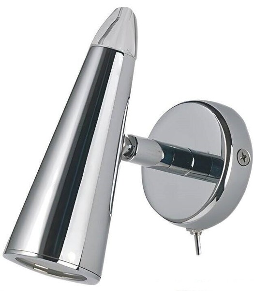 Verchromte Messing Kartentisch-/ Leselampe Mit Schalter FüR G4 GlüHbirne 12V 24V-image