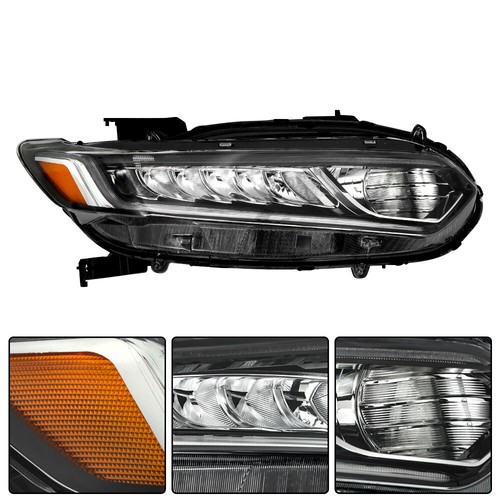 Projector Headlight Assembly 33100-TVA-A01 For Honda Accord 2018-21 Clear Right - Picture 6 of 13