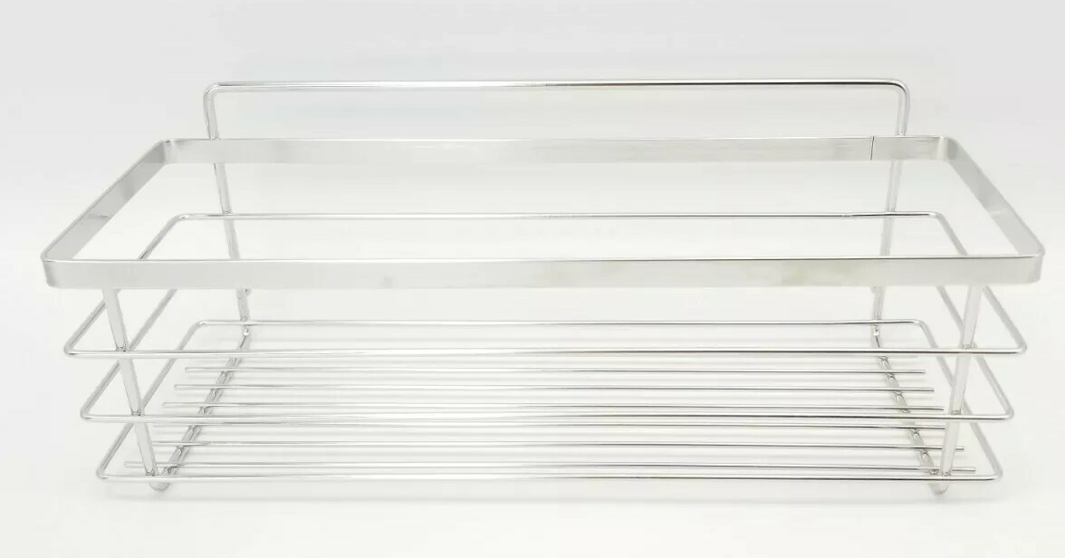 Tesot Adhesive Shelf PK Shower Caddy Basket Shelf 