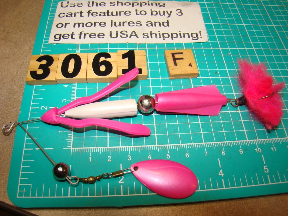 A genuinely unusual fishing lure that doubles as a conversation piece — the kind of weird tackle box find that anglers and curiosity collectors alike go nuts for.