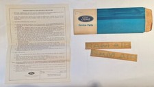 D1zz-16b621-a Nos 71 Boss Mustang Ram Air Argent Hood Emblem Transfers