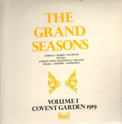 2xLP Puccini / Massenet / Verdi / Gounod / a.o. The Grand Seasons - Volume I