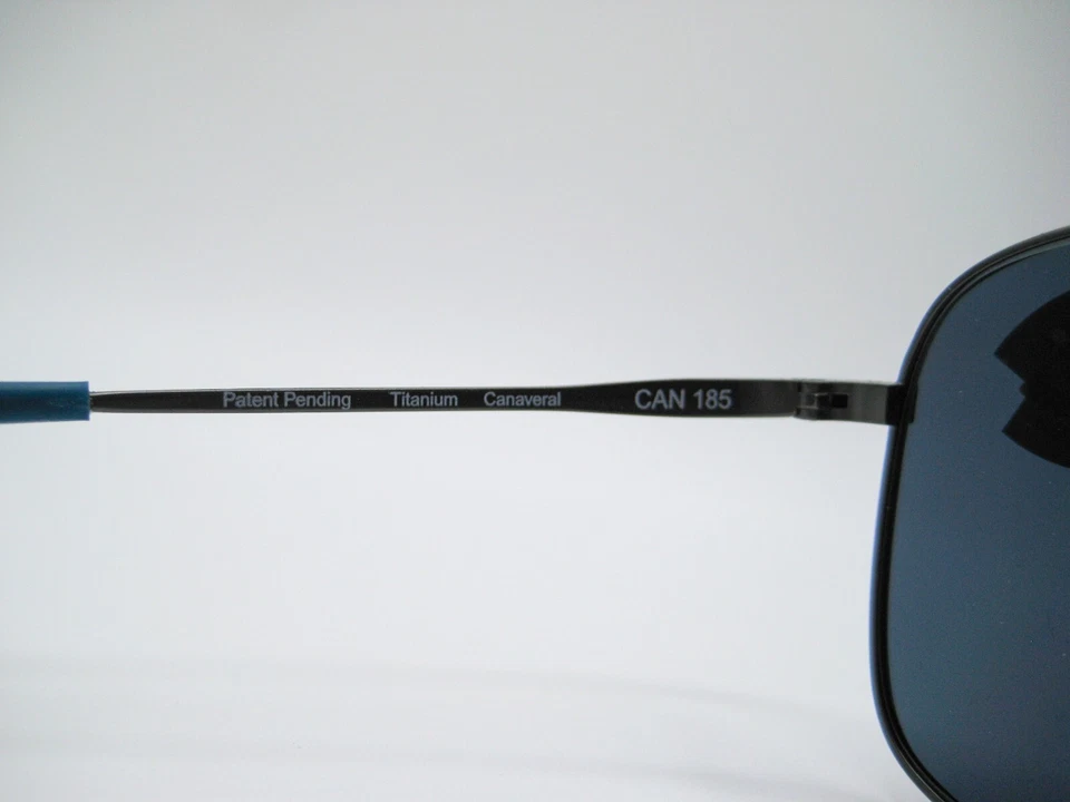 Nuevo Auténtico Costa Del Mar Cañaveral CAN 185 OBMP Gris/Azul 580P Polarizado Foto 4 de 4