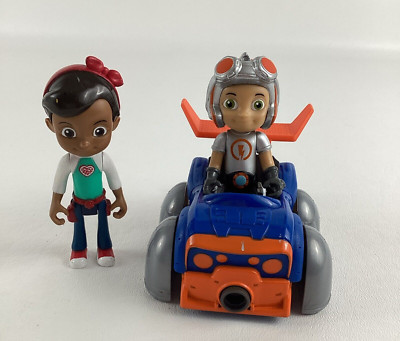 Nickelodeon Rusty Rivets Flying Rusty Kart Vehicle Action Figures Ruby Toy Lot