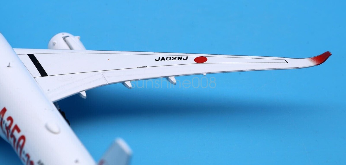 JC Wings 1:400 Scale Japan Airlines Airbus A350-1000XWB