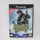 Medal of Honor: Frontline (Nintendo GameCube) Black Label Case & Disc TESTED