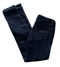 GAP Jeans Girls Age 14 Cotton Blend Super Skinny Fits Inseam 30 Pockets Button
