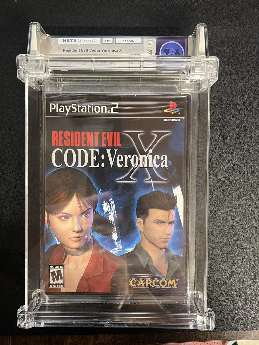 Resident Evil Code Veronica X Sony Playstation 2 New Sealed WATA Graded 9.6 A