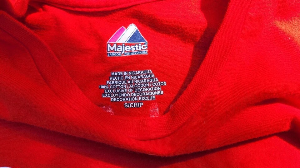 Camisa para mujer Philadelphia Phillies - Camiseta Chase Utley 26 - talla pequeña Foto 4 de 4