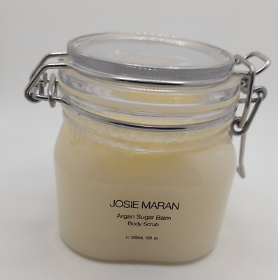  Josie Maran Argan Sugar Balm Body Scrub 10 oz ''Mandarin Nectar'' NEW