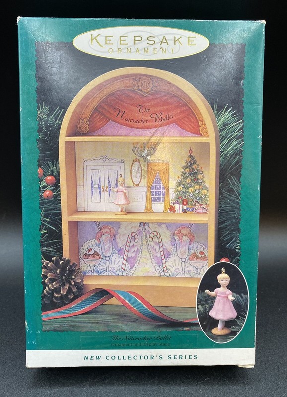 Hallmark Keepsake Ornament The Nutcracker Ballet Display Stage 1996 NIB