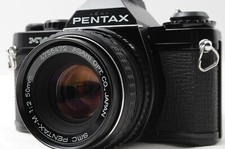 AS-IS Pentax MV-1 Film Camera SMC Pentax 50mm F2 Lens 1748720 From JAPAN