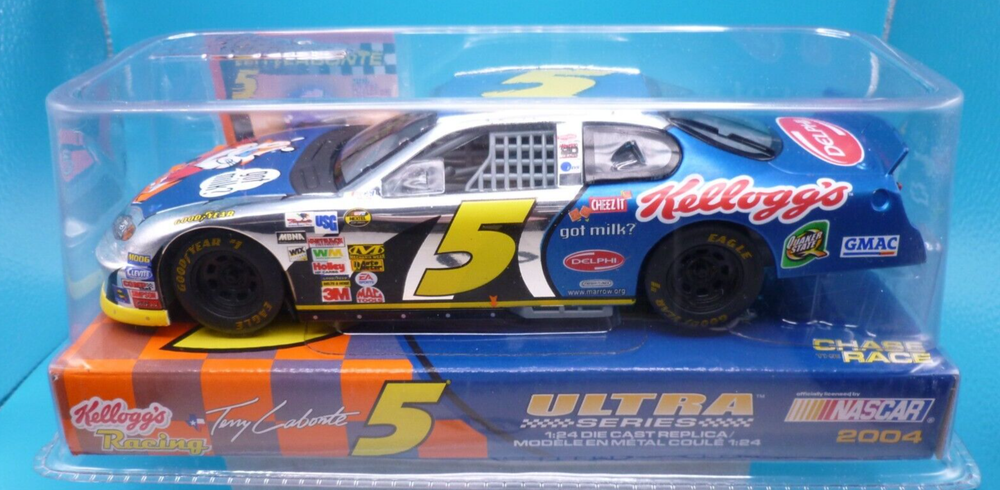 1/24 2004 Racing Champions Terry Labonte Tony the Tiger Chrome Chase Got Milk Die-Cast Car  
