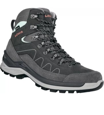 Lowa Toro Pro GTX Mid 320769-9781 Women's 9.5 Graphite Jade Hiking Boots