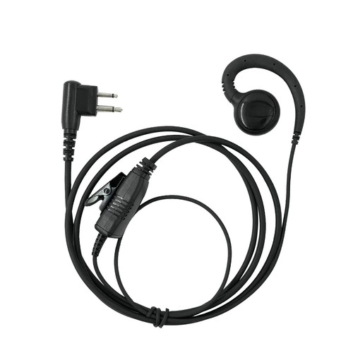 10X Swivel Earpiece w/ PTT for DTR410 CP110 CP200 CLS110 RDM2070d Radios - Picture 5 of 5