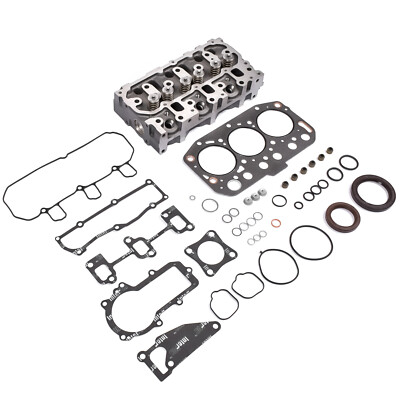 Brand New Complete Cylinder Head & Gasket Kit for Yanmar John Deere Gator 850D