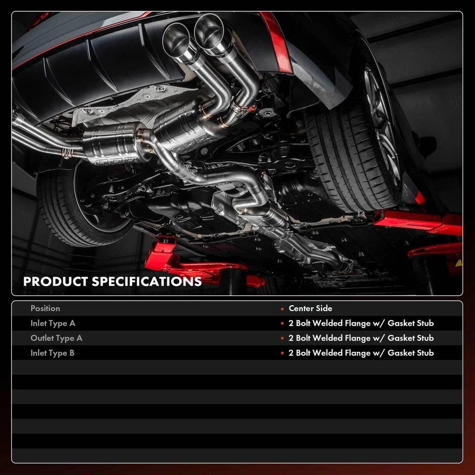 Conversor catalítico central para Lexus ES300 1999-2001 Toyota Avalon 00-04 3.0L - Imagem 3 de 4