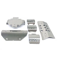 Replace For 1/10 Traxxas TRX6 G63 Stainless Steel Chassis Armor Skid Plate Guard