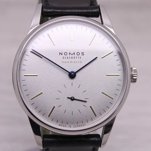 Nomos Orion Neomatik 36mm 175 Jahre Der Uhrmacherei 395.s1 Automatikuhr m.Box