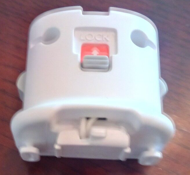 Motion Plus Sensor Adapter RVL-026 White Nintendo Wii Official OEM