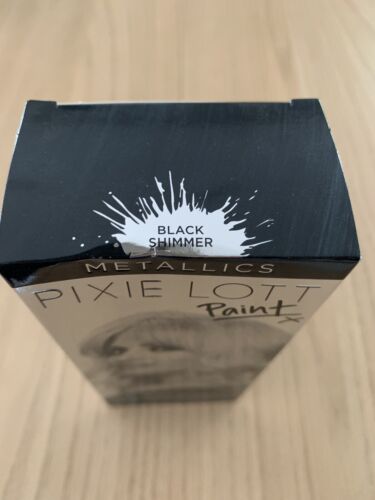 Pixie Lott Paint Metallics Wash Out Hair Colour 100ml Number 4 Black Shimmer Dye - Picture 4 of 6