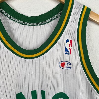 VTG Shawn Kemp #40 Seattle SuperSonics Sonics NBA Champion Jersey