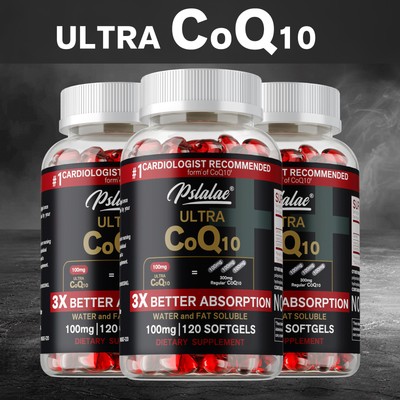 Ultra CoQ10 100 Mg   Vitamin E   Herz- Und Herz-Kreislauf, Energieunterstützung